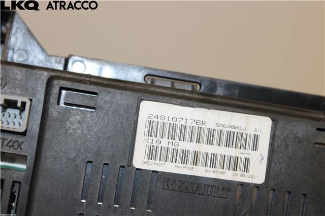 Instrumentpanel til Renault Zoe 2013-2019 (Fase 1)  (248108843R|)