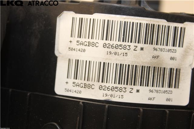 Airbag rattpute til Peugeot 308 2013-2021 (Type II)  (96783105ZD|)