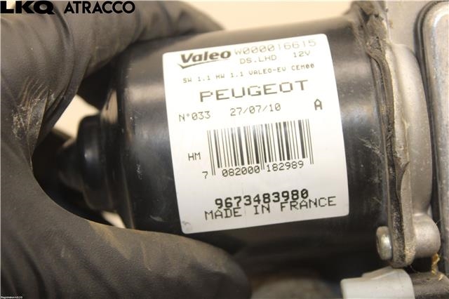 Viskermotor frontrute til Peugeot RCZ 2010-2015  (6405RP|)
