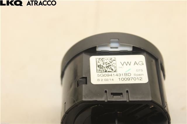 Bryter lys til VW Golf VII 2012-2017 (Fase 1)  (5G0941431BD|)