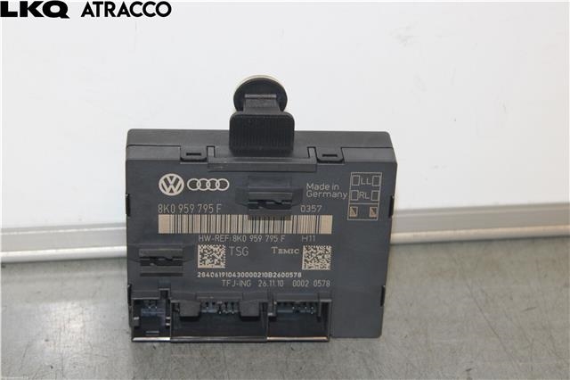 Styreenhet dør venstre foran til Audi Q5 2008-2012 (Type I, Fase 1)  (8K0959795F|)