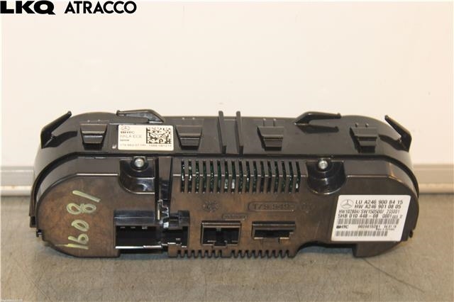 Varmeapparat betjening til Mercedes GLA 2014-2020 (X156) (X156) (A2469003816|)