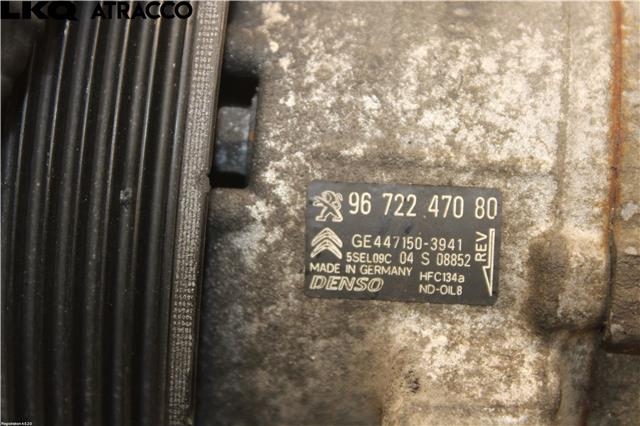 Aircondition kompressor til Peugeot 2008 2013-2019 (Type I)  (9822184980|)