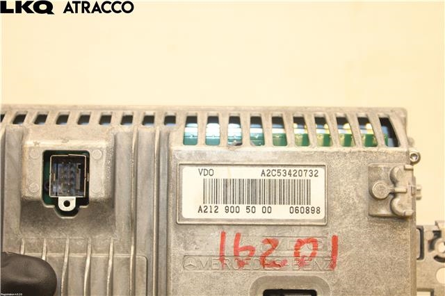 Instrument kjørecomputer til Mercedes E-Klasse 2009-2013 (Fase 1) (W212) (W212) (A2129005000|)