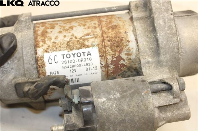 Starter diesel til Toyota Avensis 2009-2015 (Type III, Fase 1)  (281000R020|)