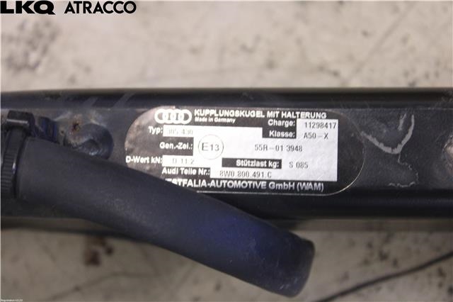 Hengerfeste til Audi A4 2015-2019 (Type V, Fase 1) (B9) (B9) (8W0800491C|)