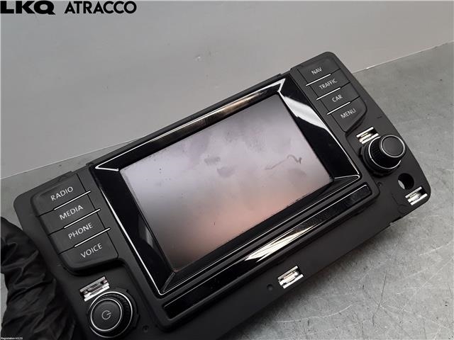 Multimedia display (MCU - Media Controller Unit) til VW Golf VII 2012-2017 (Fase 1)  (5G0919605D|)