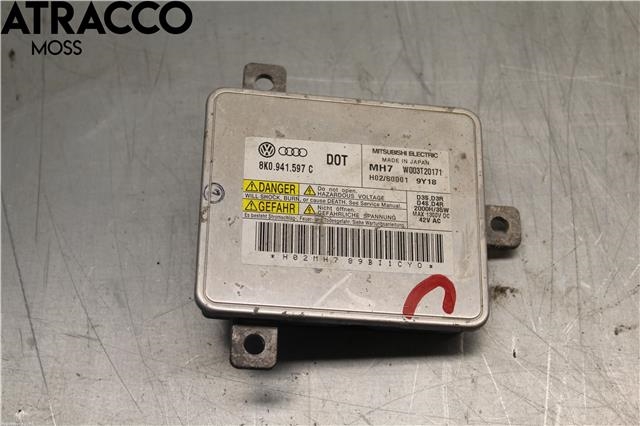 Styreenhet xenon/ballast til Audi A3, 2009-2012 (Type II, Fase 2)  (AL|8K0941597E)