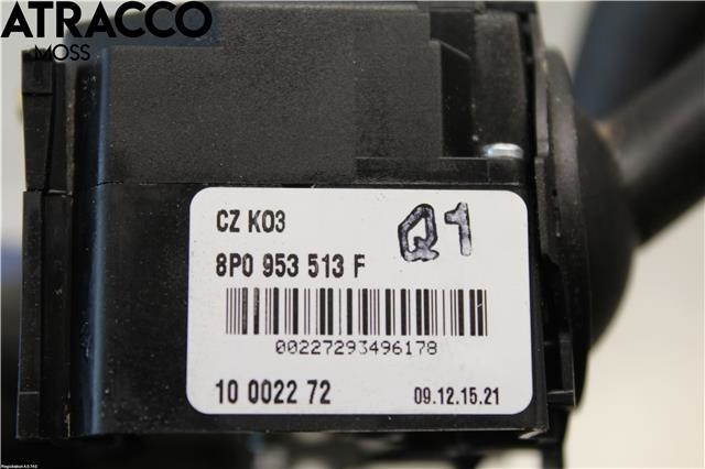 Bryter blink til Audi A3 2009-2012 (Type II, Fase 2)  (8P0953513F|)