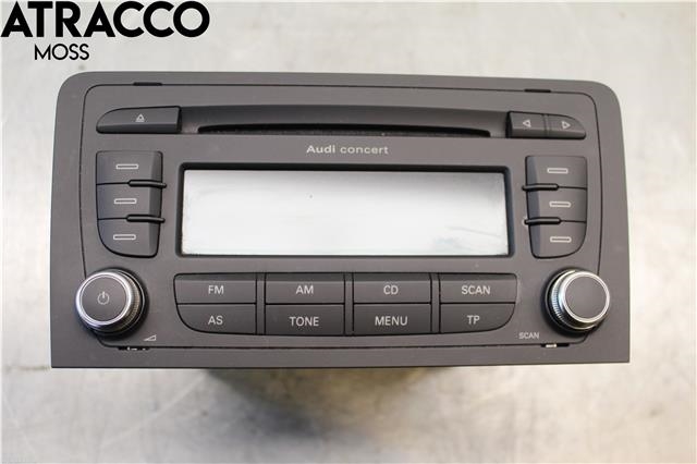 Bilstereo til Audi A3, 2009-2012 (Type II, Fase 2)  (8P0057186SX)