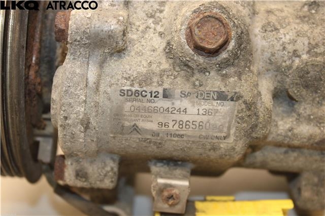 Aircondition kompressor til Peugeot Partner 2008-2015 (Type II, Fase 1) (648708|)