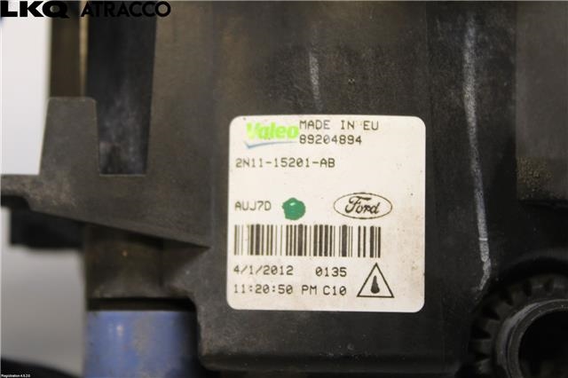 Tåkelykt høyre foran til Ford Focus 2011-2014 (Type III, Fase 1)  (1209177|)