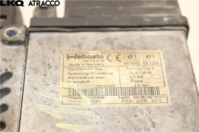 Dieselvarmer til Mazda 6 2010-2013 (Type II, Fase 2)  (GDB1209A0B|)