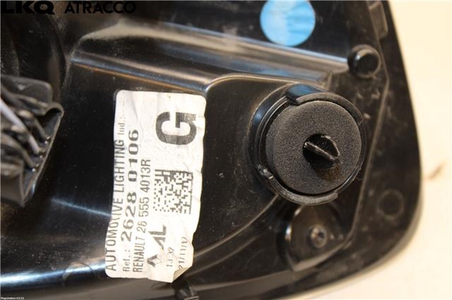 Baklykt venstre til Renault Zoe 2013-2019 (Fase 1)  (265554013R|)