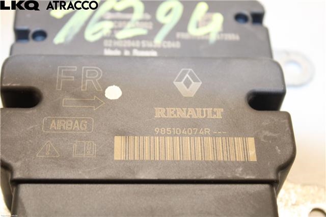 Airbag elektronikk til Renault Zoe 2013-2019 (Fase 1)  (985104074R|)