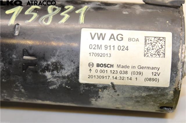 Starter diesel til VW Caddy 2010-2015 (Type III, Fase 2)  (02M911024X|)