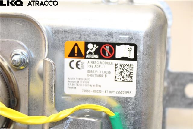 Airbag passasjer til Toyota Yaris Cross (SUV) 2021-->>  (73960K0020|)