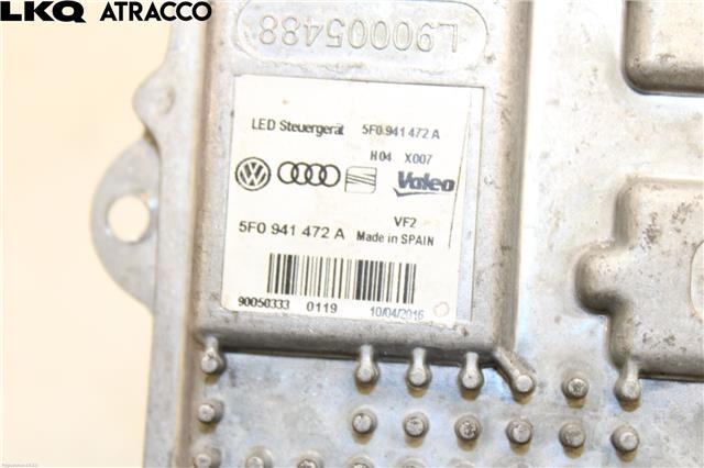 Styreenhet xenon/ballast til VW Golf VII 2012-2017 (Fase 1)  (5F0941472A|)