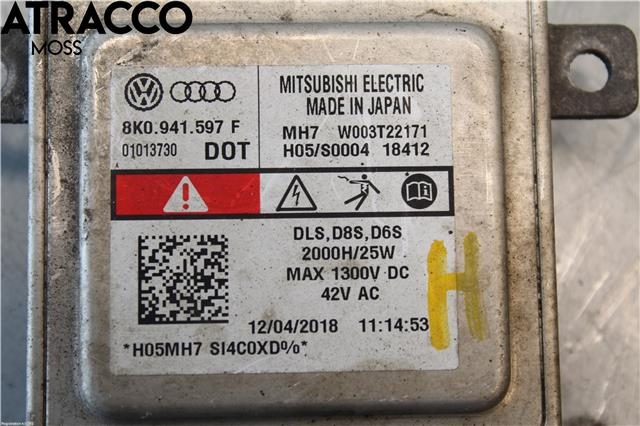 Styreenhet xenon/ballast til VW Caddy 2015-2020 (Type III, Fase 3)  (8K0941597F|)
