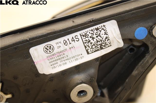 Speil høyre til VW Polo 2017-2021 (Type VI, Fase 1) (2G1857508S|)