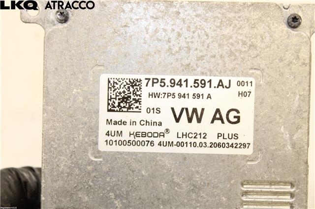 Styreenhet xenon/ballast til VW Polo 2017-2021 (Type VI, Fase 1)  (7P5941591AJ|)