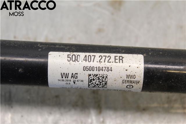 Drivaksel høyre foran til VW Caddy 2015-2020 (Type III, Fase 3)  (5Q0407272ER|)