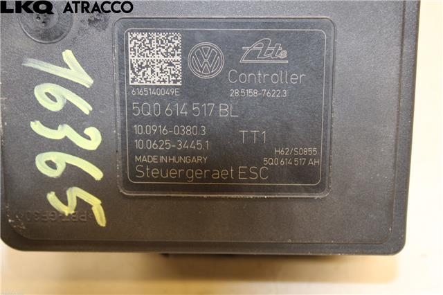 ABS sentral til VW Golf VII 2012-2017 (Fase 1)  (5Q0614517DB|)