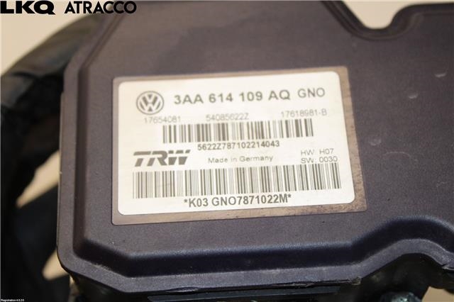 ABS sentral til VW Passat 2011-2015 (B7) (B7) (3AA614109BM|)
