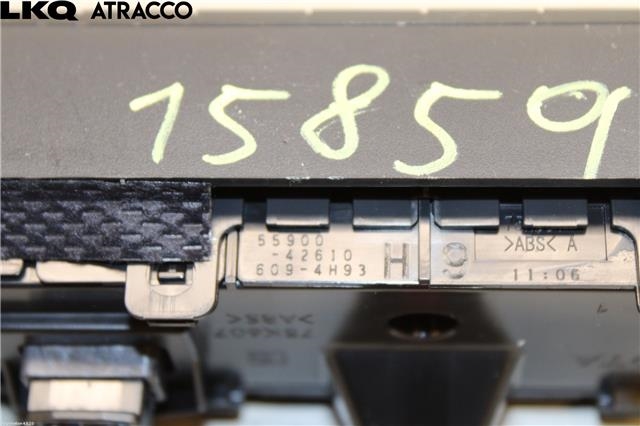 Varmeapparat betjening til Toyota RAV4 2019-->> (Type V)  (5590042610|)