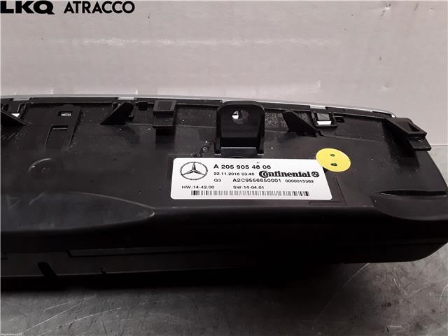 Varmeapparat betjening til Mercedes GLC 2015-2022 (X253) (X253) (A2059058913|)