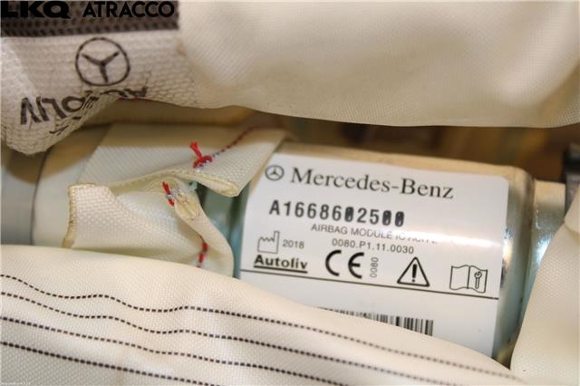 Airbag gardin høyre til Mercedes GLE 2015-2018 (Fase 2) (W166) (W166) (A1668602500|)