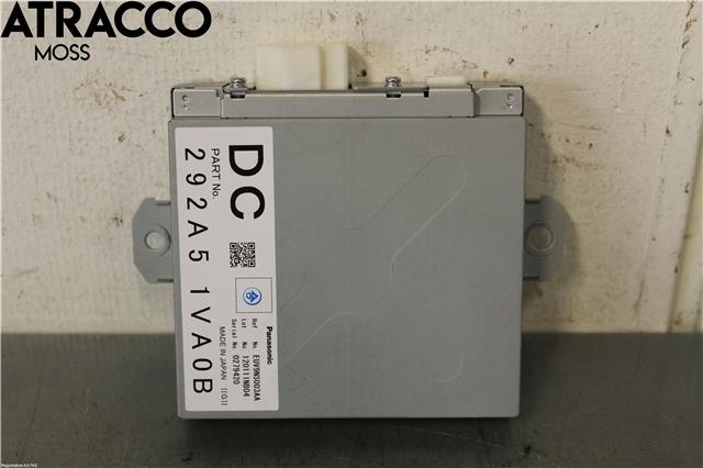Styreenhet diverse til Nissan Qashqai, 2010-2014 (Type I, Fase 2)  (292A51VA0B)