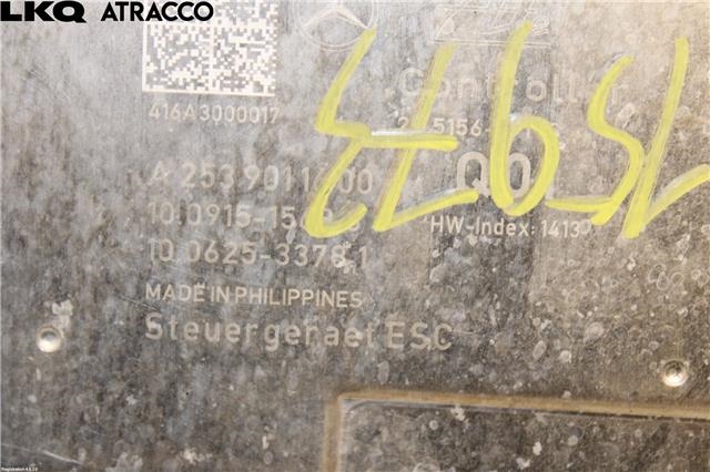 ABS sentral til Mercedes GLC 2015-2022 (X253) (X253) (A2534311700|)