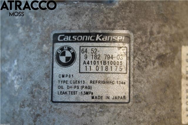 Aircondition kompressor til BMW 3-Serie 2005-2011 (E90/E91/E92/E93) (E90/E91/E92/E93) (64529182794|)