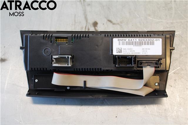 Varmeapparat betjening til BMW 3-Serie 2005-2011 (E90/E91/E92/E93) (E90/E91/E92/E93) (64119286618|)