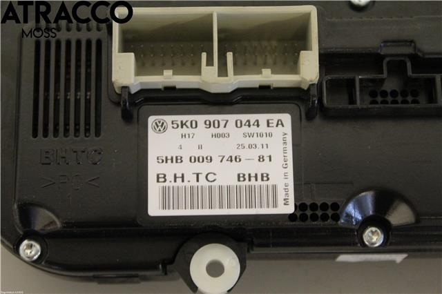 Varmeapparat betjening til VW Golf, Plus/Cross 2009-2013 (Fase 2)  (5K0907044EA|)