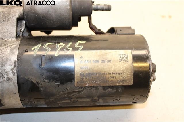 Starter diesel til Mercedes E-Klasse 2013-2016 (Fase 2) (W212) (W212) (A6519062800|)