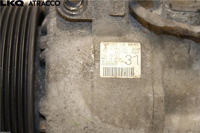 Aircondition kompressor til Mercedes E-Klasse 2009-2013 (Fase 1) (W212) (W212) (A0022303111|)