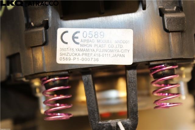 Airbag rattpute til Nissan Leaf 2018-->> (Type II)  (484305SH5A|)