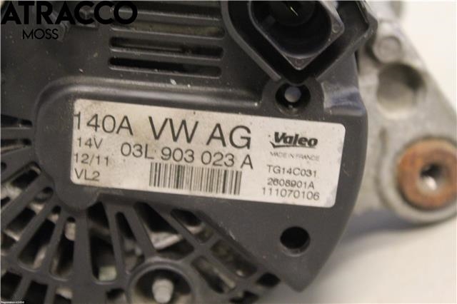 Dynamo til VW Golf, Plus/Cross 2009-2013 (Fase 2)  (03L903023|)