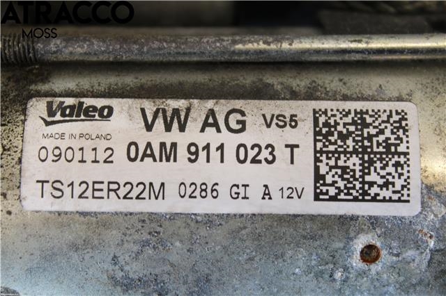 Starter til Škoda Octavia 2009-2013 (Type II, Fase 2)  (0AM911023T|)
