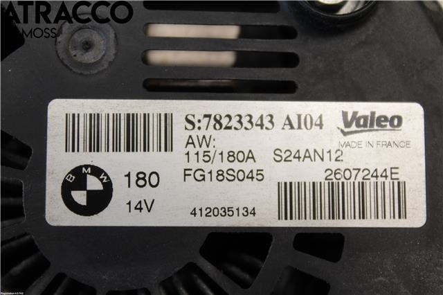 Dynamo til BMW 3-Serie 2012-2018 (F30/F31/F34) (F30/F31/F34) (12317823344|)