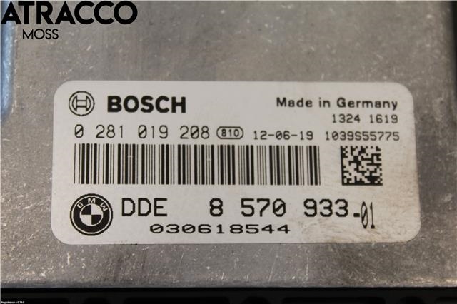 Styreenhet motor til BMW 3-Serie 2012-2018 (F30/F31/F34) (F30/F31/F34) (13618576341|)