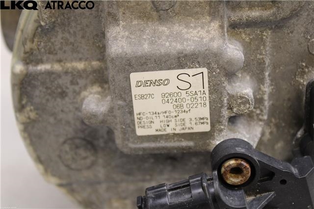 Aircondition kompressor til Nissan Leaf 2018-->> (Type II)  (926005SA0A|)