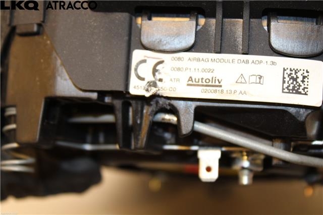 Airbag rattpute til Toyota Auris 2013-2015 (Type II, Fase 1)  (4513002450C0|)