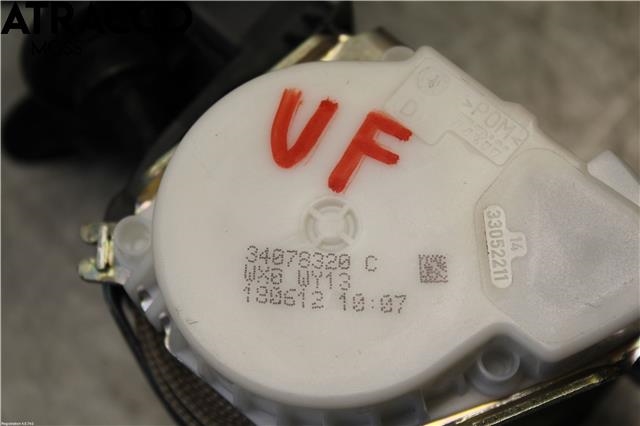 Sikkerhetsbelte foran venstre til BMW 3-Serie 2012-2018 (F30/F31/F34) (F30/F31/F34) (72117309315|)
