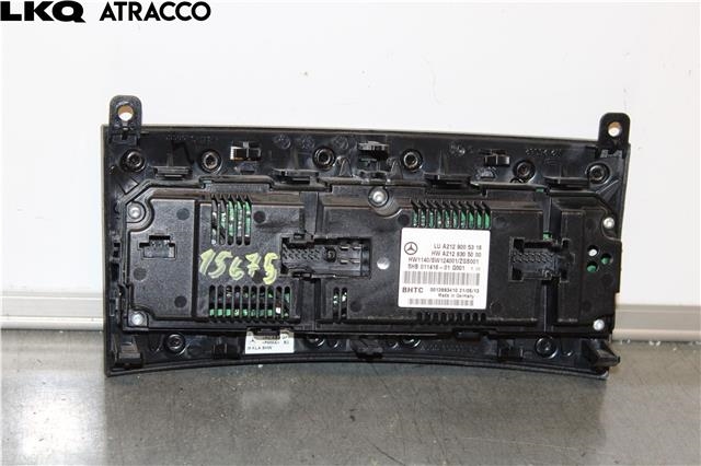 Varmeapparat betjening til Mercedes E-Klasse 2009-2013 (Fase 1) (W212) (W212) (A2129005318|)