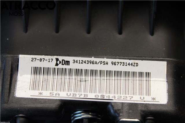 Airbag rattpute til Peugeot Partner 2015-2019 (Type II, Fase 2)  (96773144ZD|)
