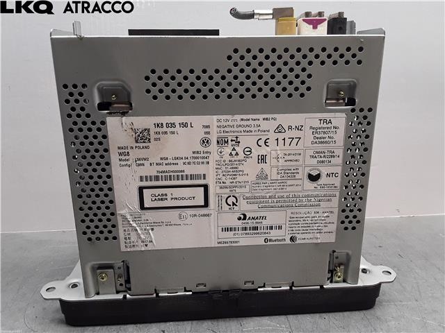 Bilstereo til VW Transporter / Caravelle 2015-2019 (T6) (T6) (1K8035150L|)