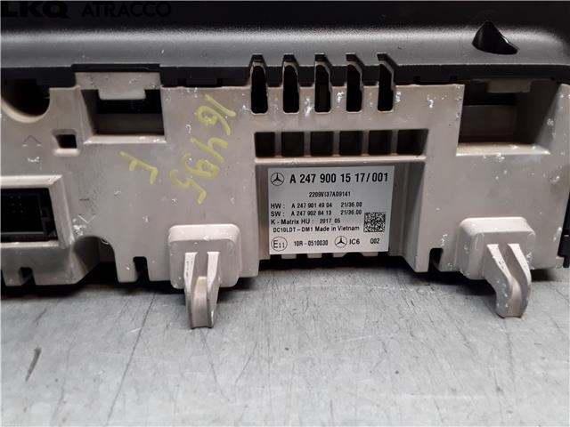 Multimedia display (MCU - Media Controller Unit) til Mercedes EQB 2022-->>  (A2479001517|)